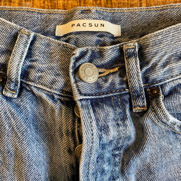 Pacsun high rise straight size 23 jeans - Picture 3 of 4